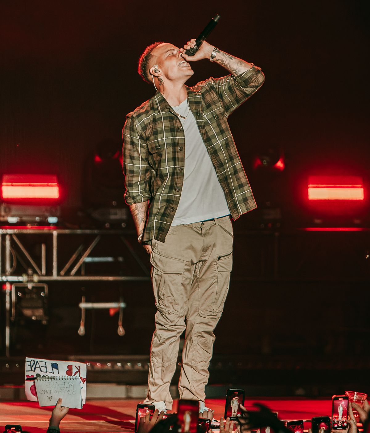 Kane Brown's "Drunk or Dreaming Tour" Lights Up Bangor, Maine