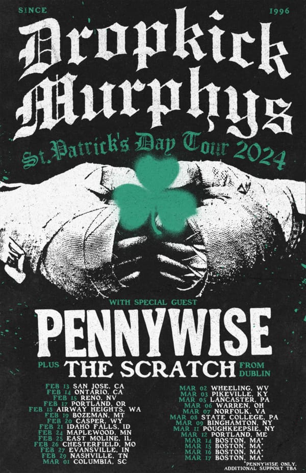Dropkick Murphys Take Their St. Patrick’s Day Party on the Road